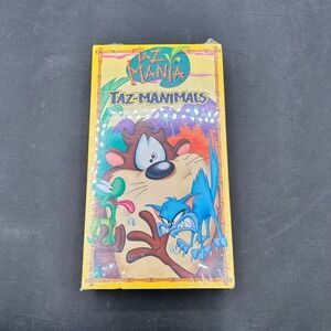 Taz Mania Taz-Manimals VHS Tape Warner‎ Bros Cartoon Video Still Sealed